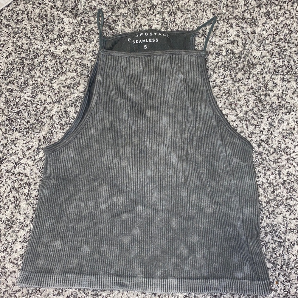 Aeropostale Green cropped tank
